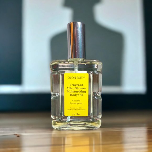 Coconut Lemongrass- Fragrant After Shower Body Oil - Picture 3 of 3